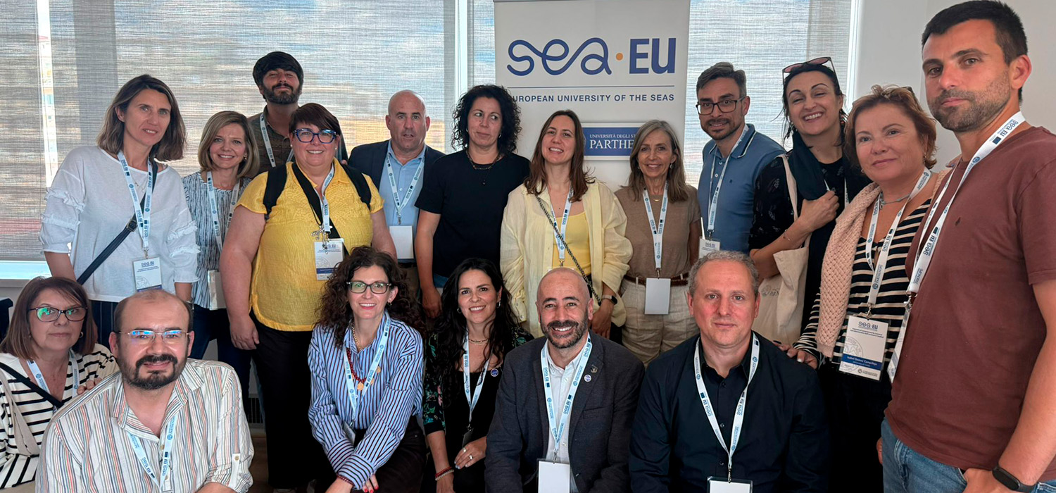 La UCA participa en una nueva Staff Week de SEA-EU en Nápoles sobre competencias interculturales y movilidad internacional