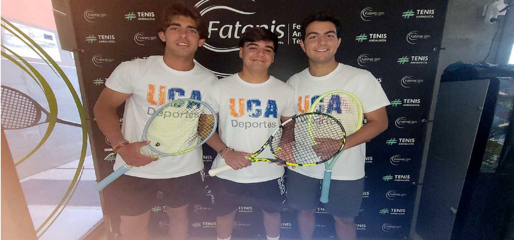 La UCA, presente en el Campeonato de España Universitario de Tenis con tres representantes