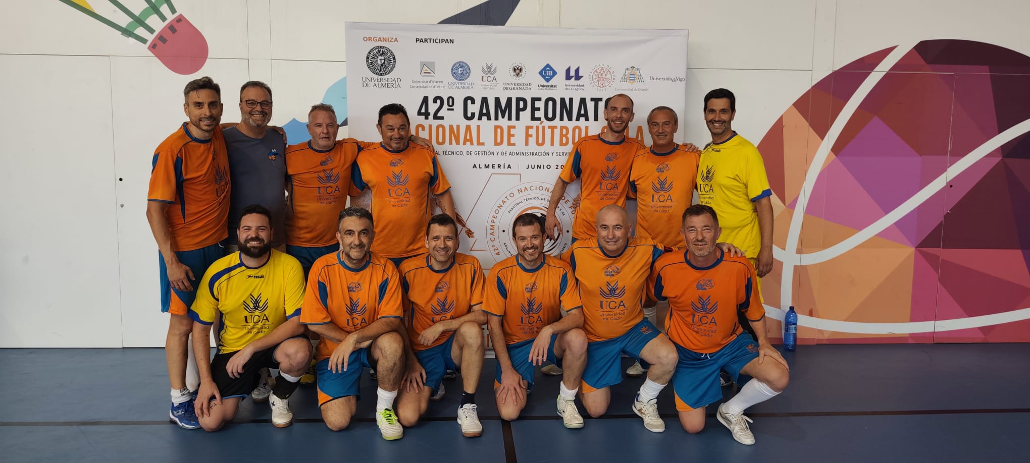 La Universidad de Cádiz se proclama campeona de España de fútbol sala del PTGAS