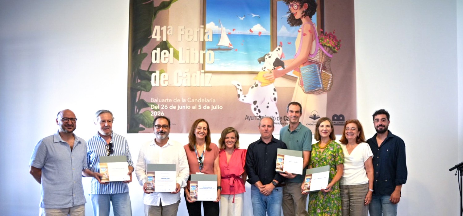La Feria del Libro de Cádiz premia la labor de dinamización cultural del Área de Biblioteca de la UCA
