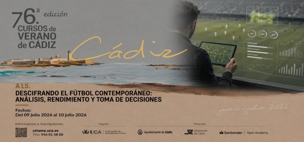 Seminario ‘Descifrando el Futbol Contemporáneo análisis, rendimiento y toma de decisiones’