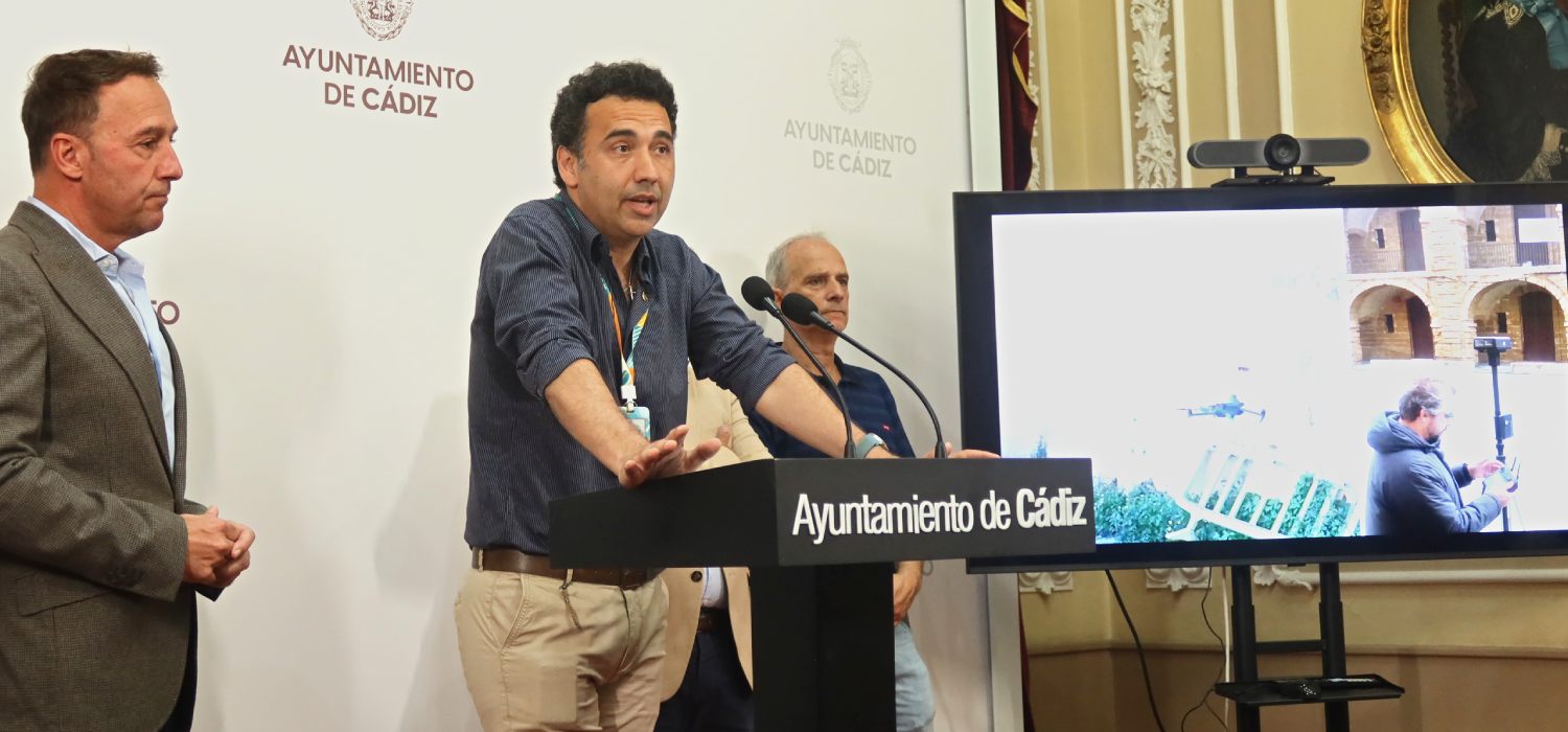 El Ayuntamiento de Cádiz y la UCA presentan el proyecto de digitalización del Frente de Tierra y los baluartes