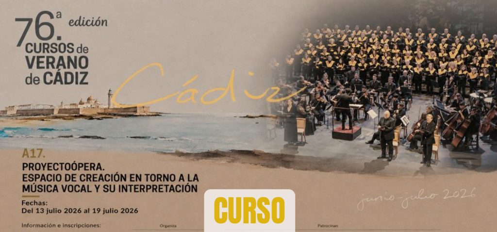 Taller ProyectoÓpera, en los Cursos de Verano