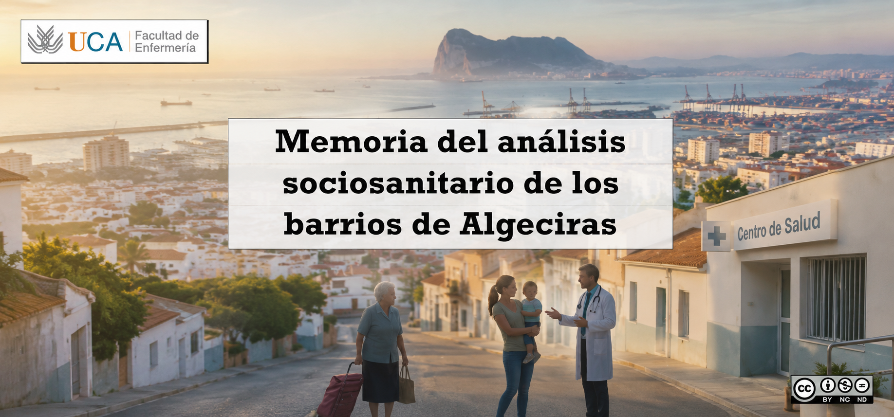 El alumnado de Enfermería analiza la realidad sociosanitaria de Algeciras en un proyecto de innovación docente