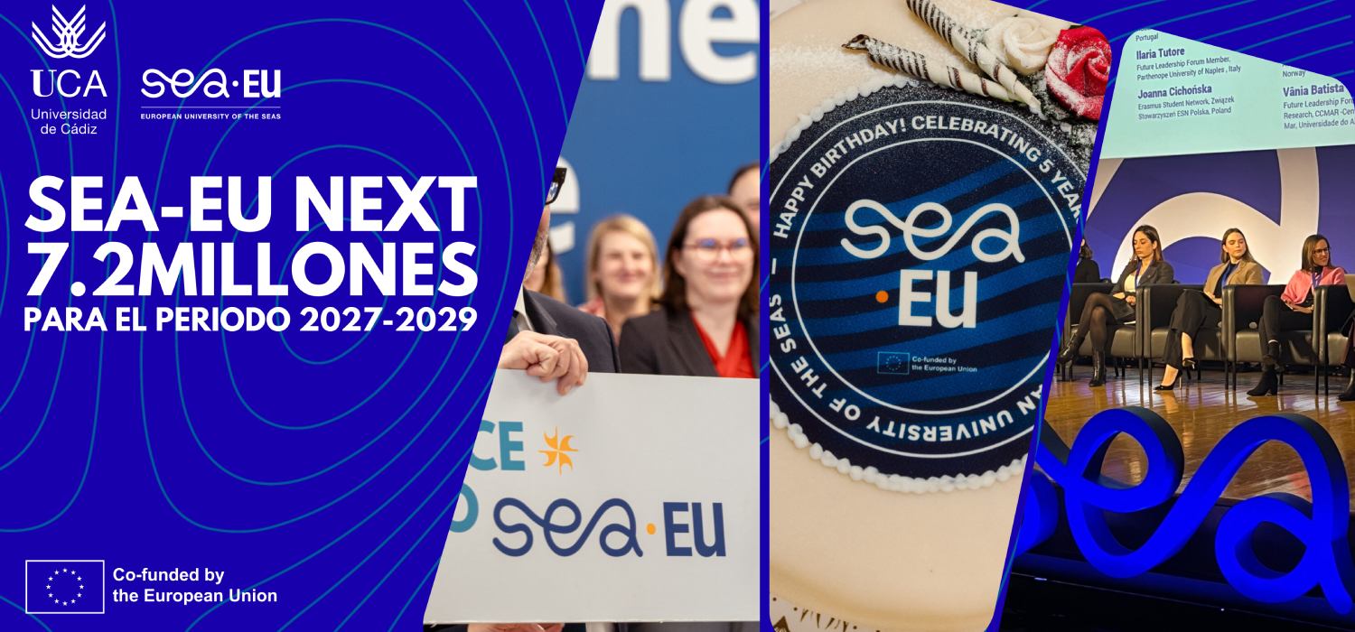 La Comisión Europea concede a la UCA y a SEA-EU el proyecto SEA-EU NEXT con una financiación de 7,2 millones de euros