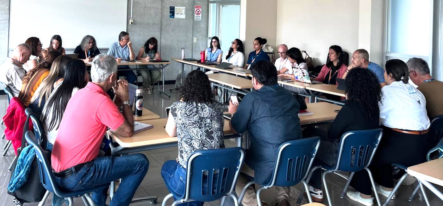 Avanza el trabajo técnico para impulsar proyectos en ciencias marinas y economía azul entre la UCA y la Universidad de Costa Rica
