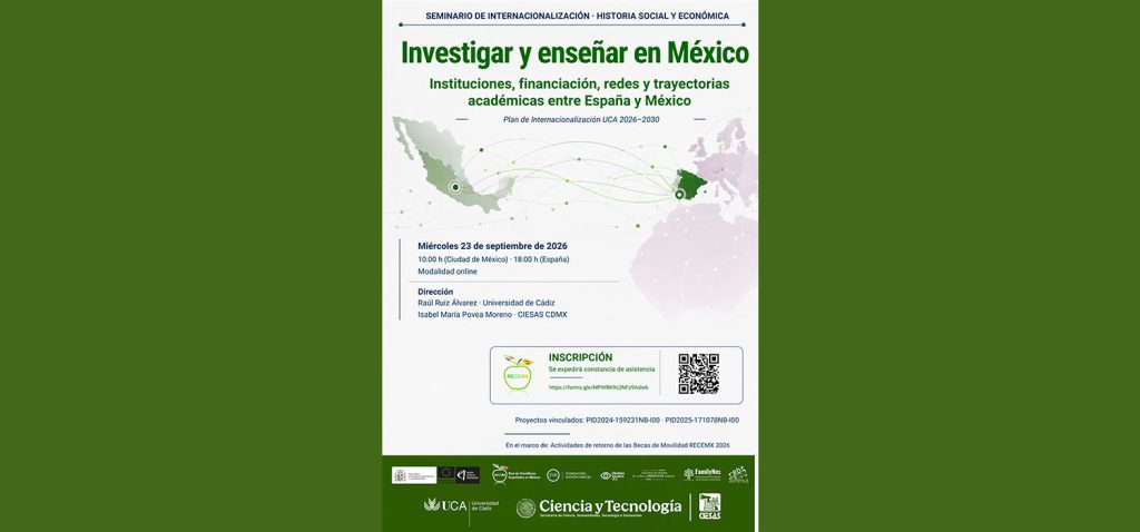 UCA y CIESAS impulsan un Seminario de Internacionalización en Historia Social y Económica entre España y México