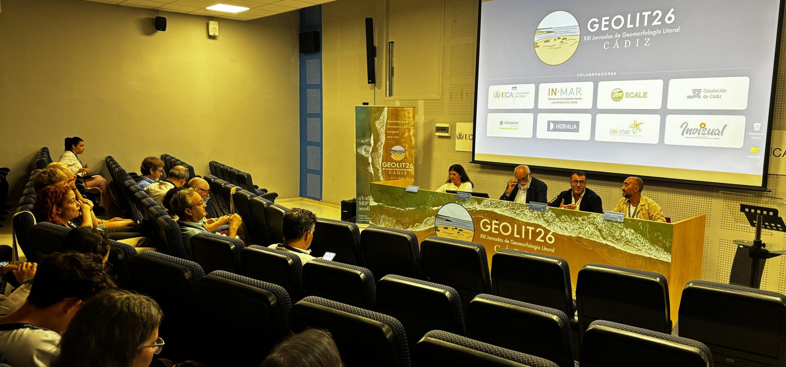 Casi un centenar de expertos nacionales e internacionales se reúnen en la UCA para las XIII Jornadas de Geomorfología Litoral