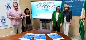 La Universidad de Cádiz y el Ayuntamiento presentan los XXIX Cursos de Otoño de la UCA en Algeciras